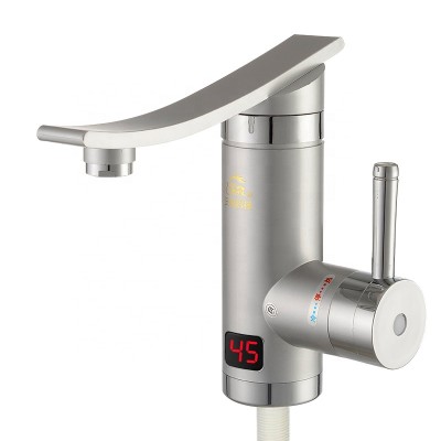 Portable intelligent fast hot water faucet